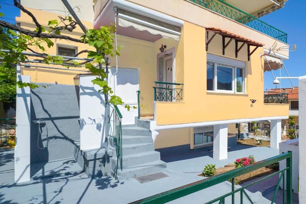 Golden Beach Maisonettes Villa Chrysi Ammoudia Dış mekan fotoğraf