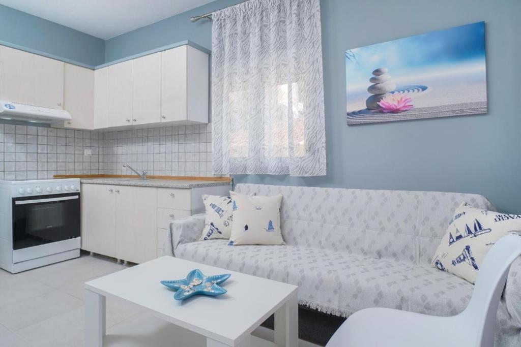 Golden Beach Maisonettes Villa Chrysi Ammoudia Dış mekan fotoğraf