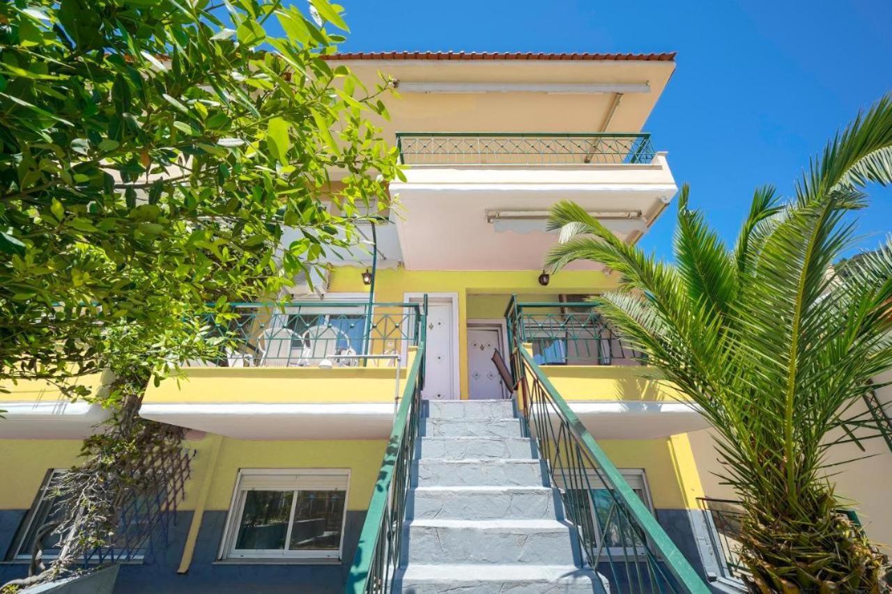 Golden Beach Maisonettes Villa Chrysi Ammoudia Dış mekan fotoğraf